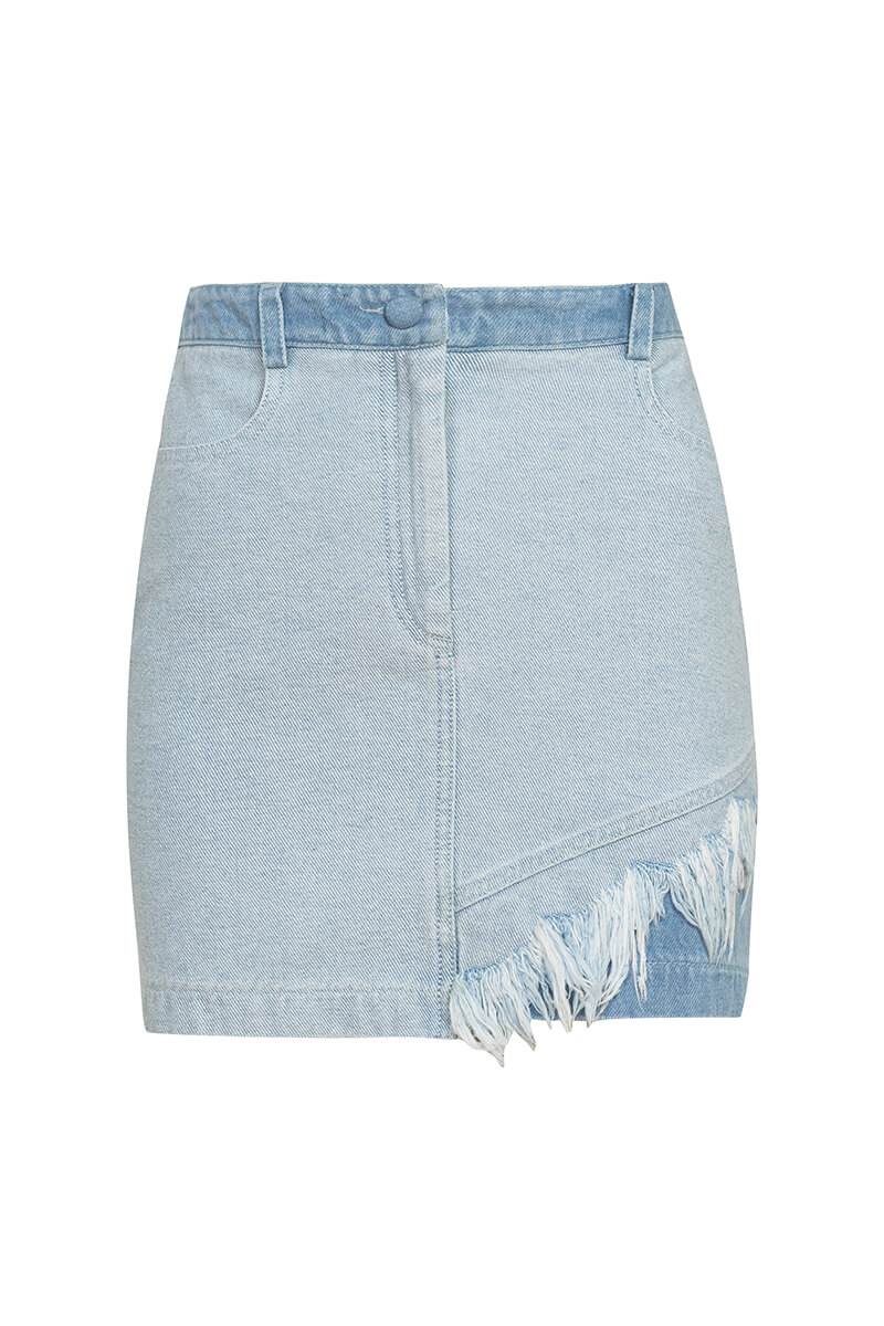 Fierce Femininity Fustă Din Denim - Imagine 27