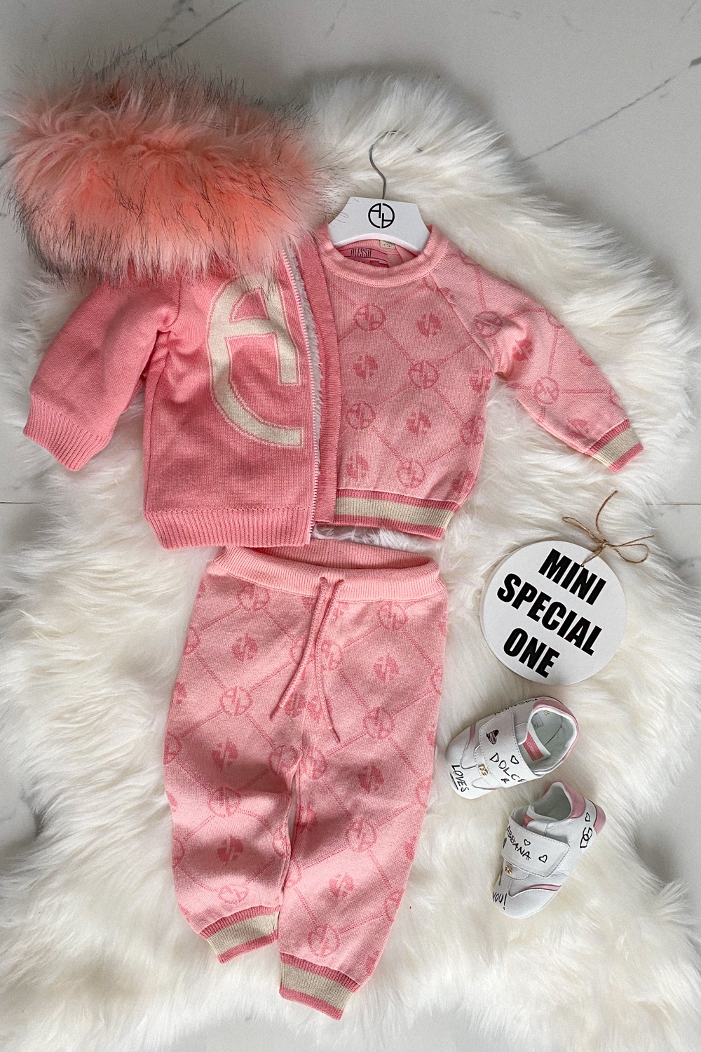 Alessa mini Religion Bluza tricotată - pink - Imagine 14