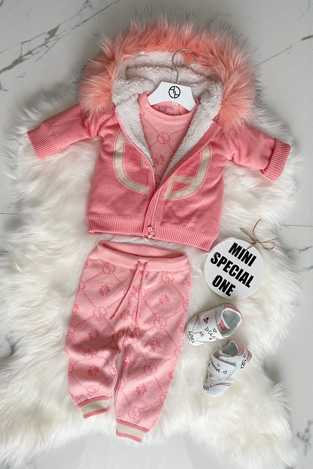 Alessa mini Religion Bluza tricotată - pink - Imagine 15
