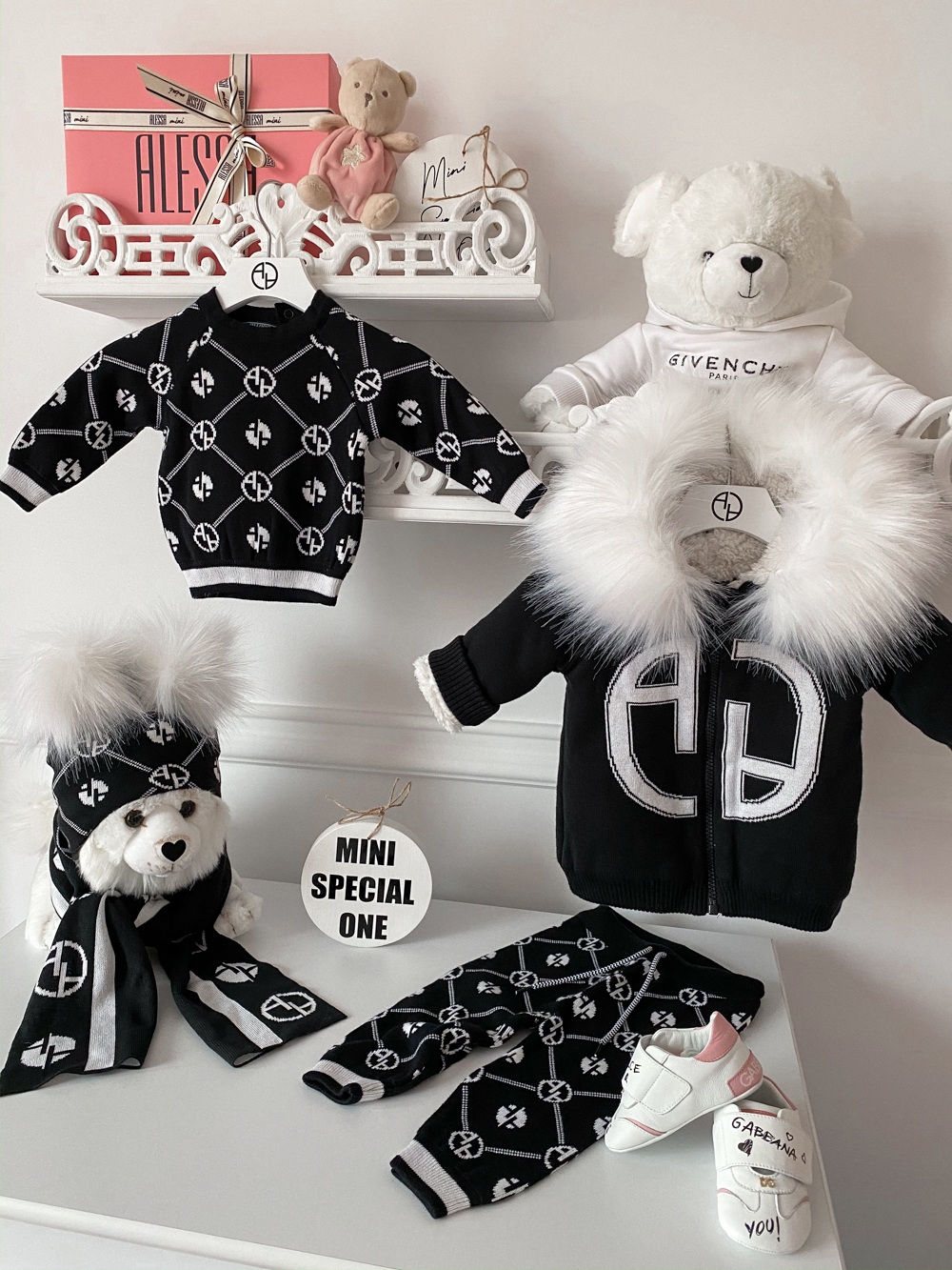 Alessa mini Jachetă tricotată - negru - Imagine 9