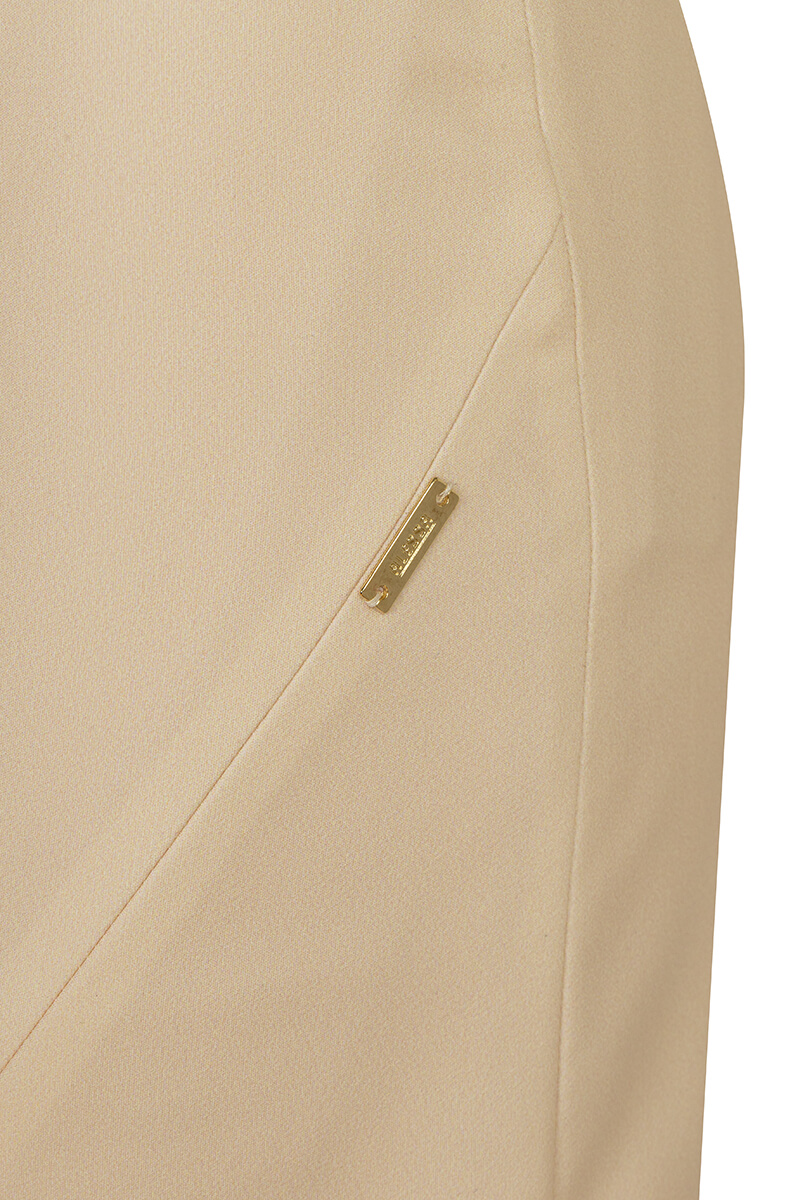 Pulse Pleat Fustă-Pantalon - Soft Beige - Imagine 22