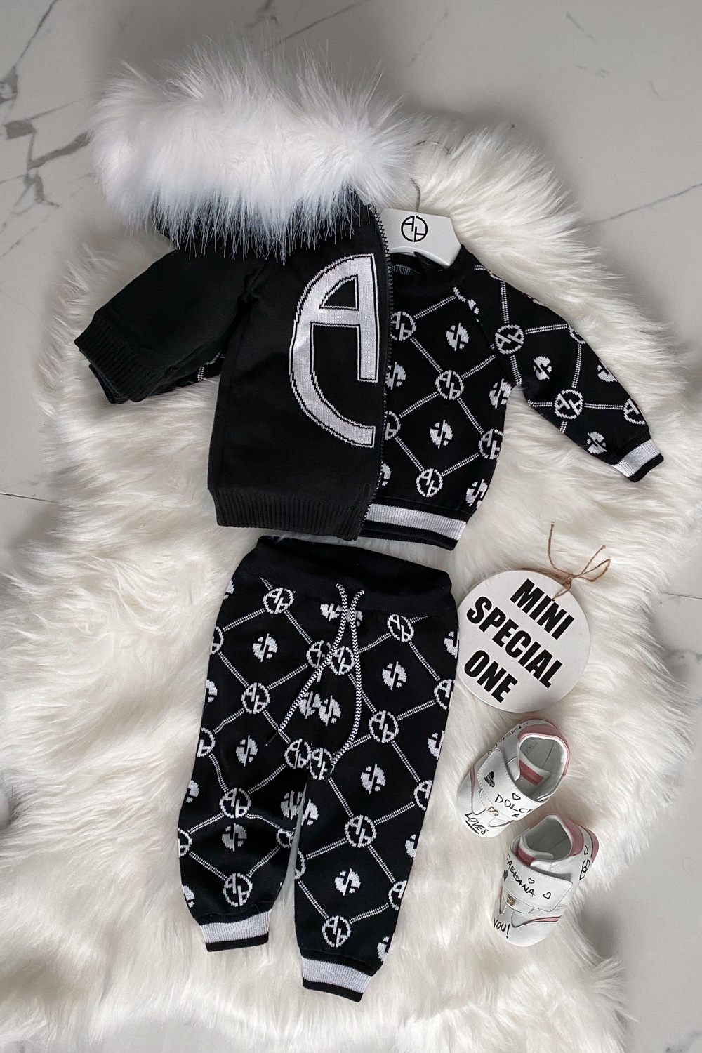 Alessa mini Religion Bluza tricotată - negru - Imagine 10
