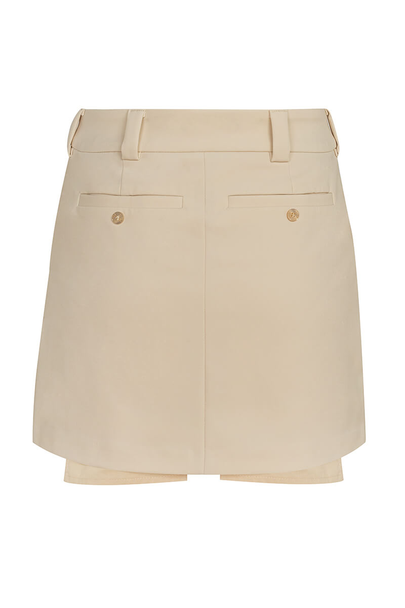 Tempting Twist Fustă-Pantalon - soft beige - Imagine 27