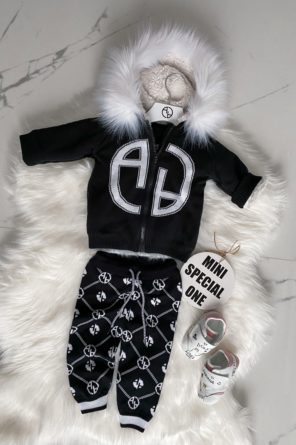 Alessa mini Jachetă tricotată - negru - Imagine 10