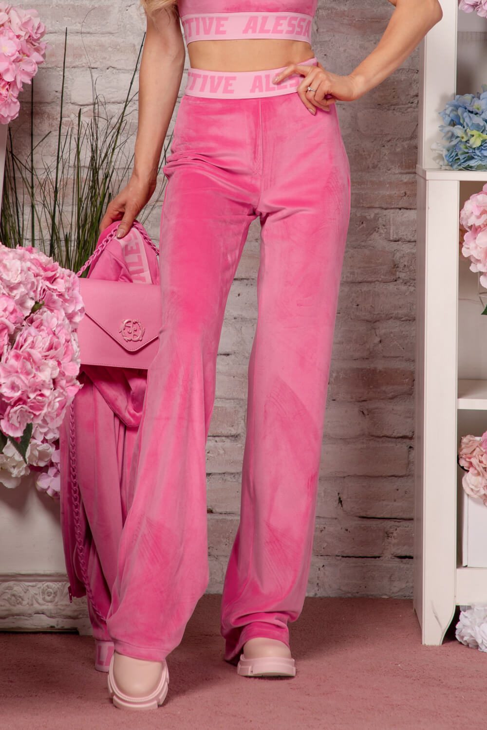 Candy Crush Pantaloni de Pluș - Pink - Imagine 20
