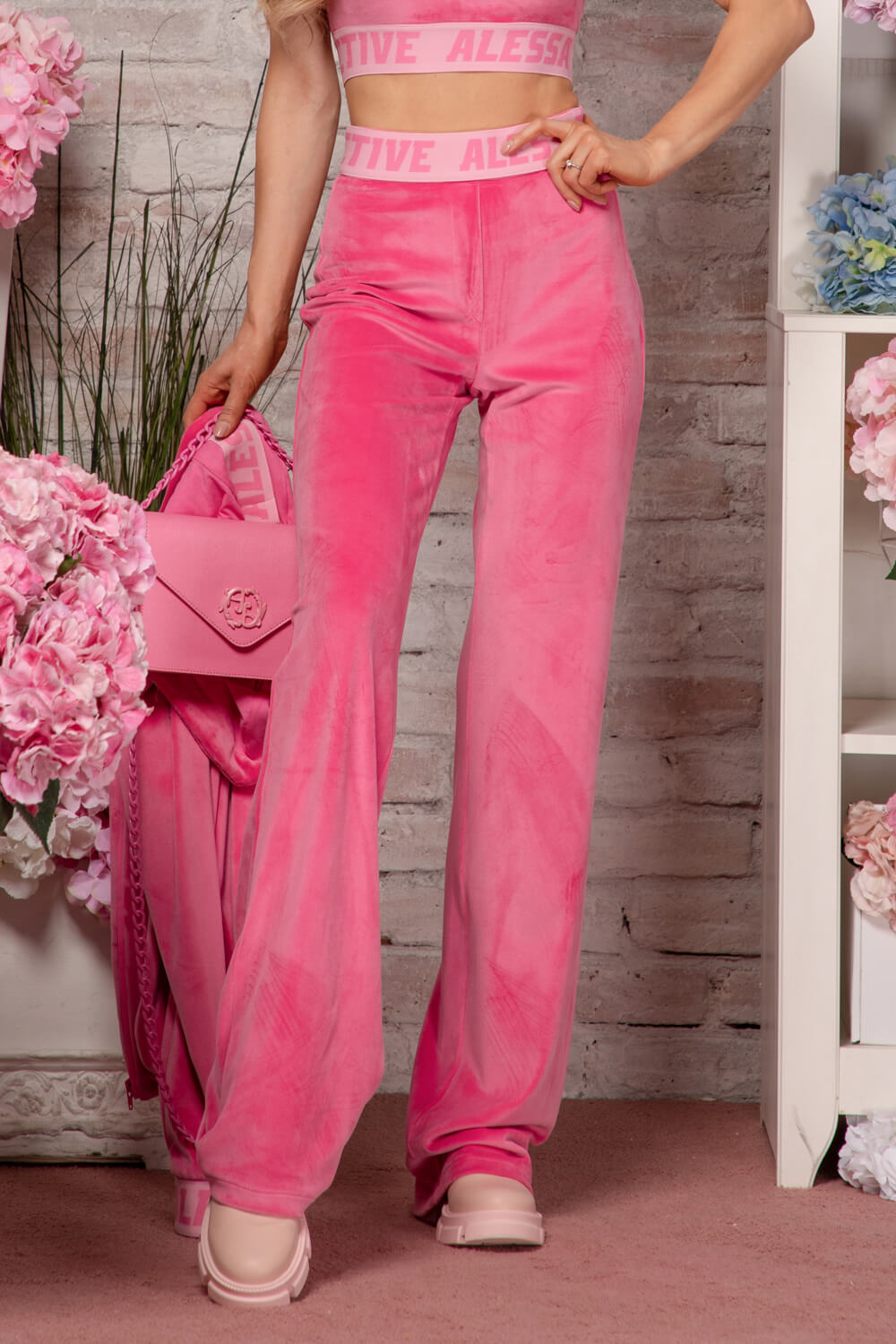 Candy Crush Pantaloni din pluș - New Pink - Imagine 20