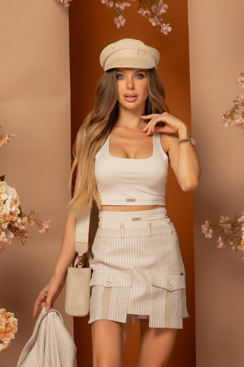 Linen Luxe Fustă-Pantaloni - Imagine 40