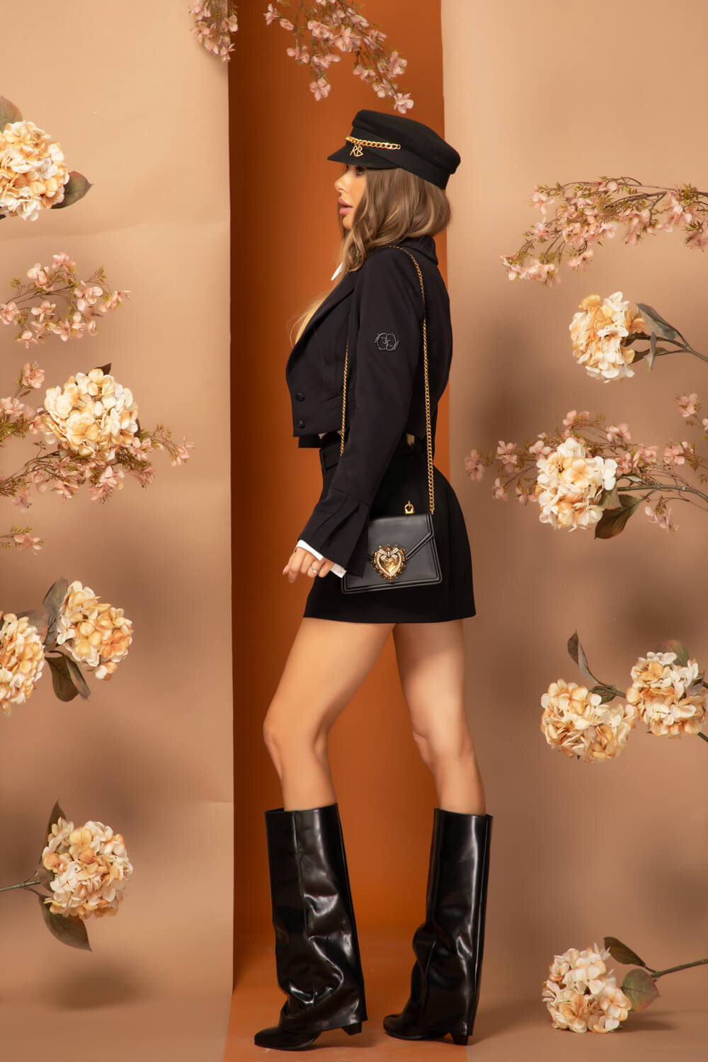 Lively Charm Sacou scurt - Black - Imagine 33