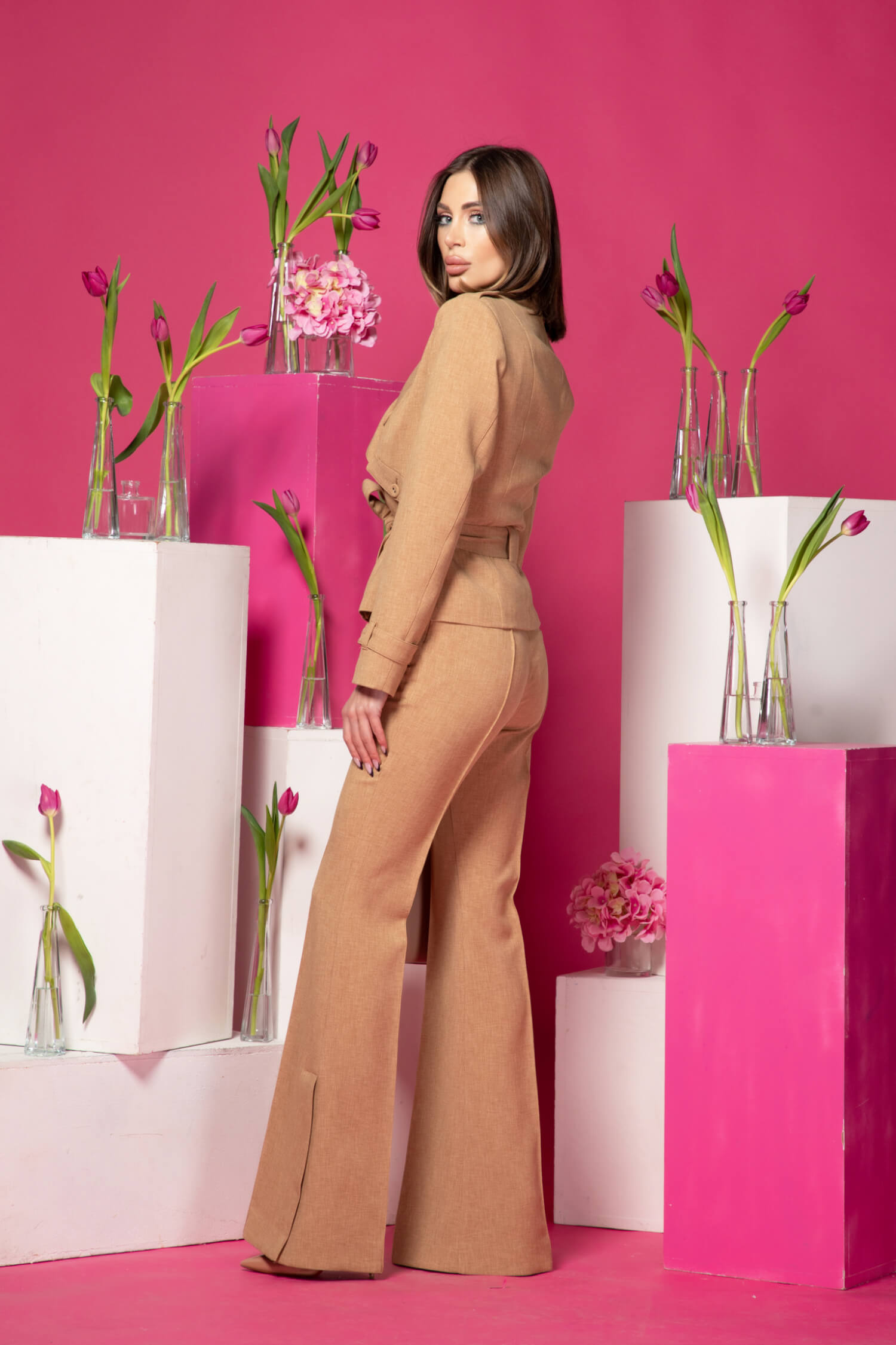 Whispered Elegance Trenci - Mocha - Imagine 15
