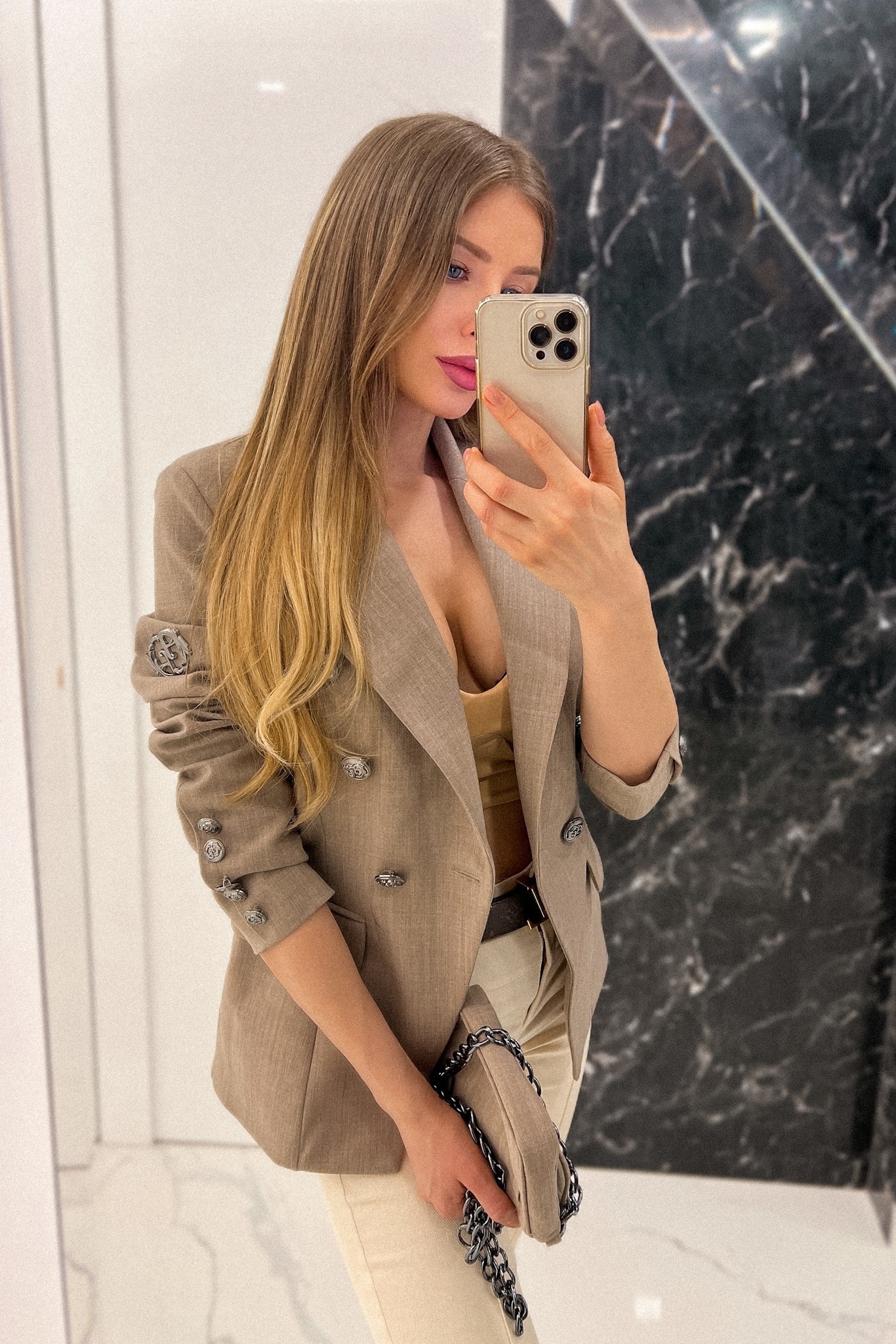 Make It Yours Blazer - Light Brown - Imagine 17