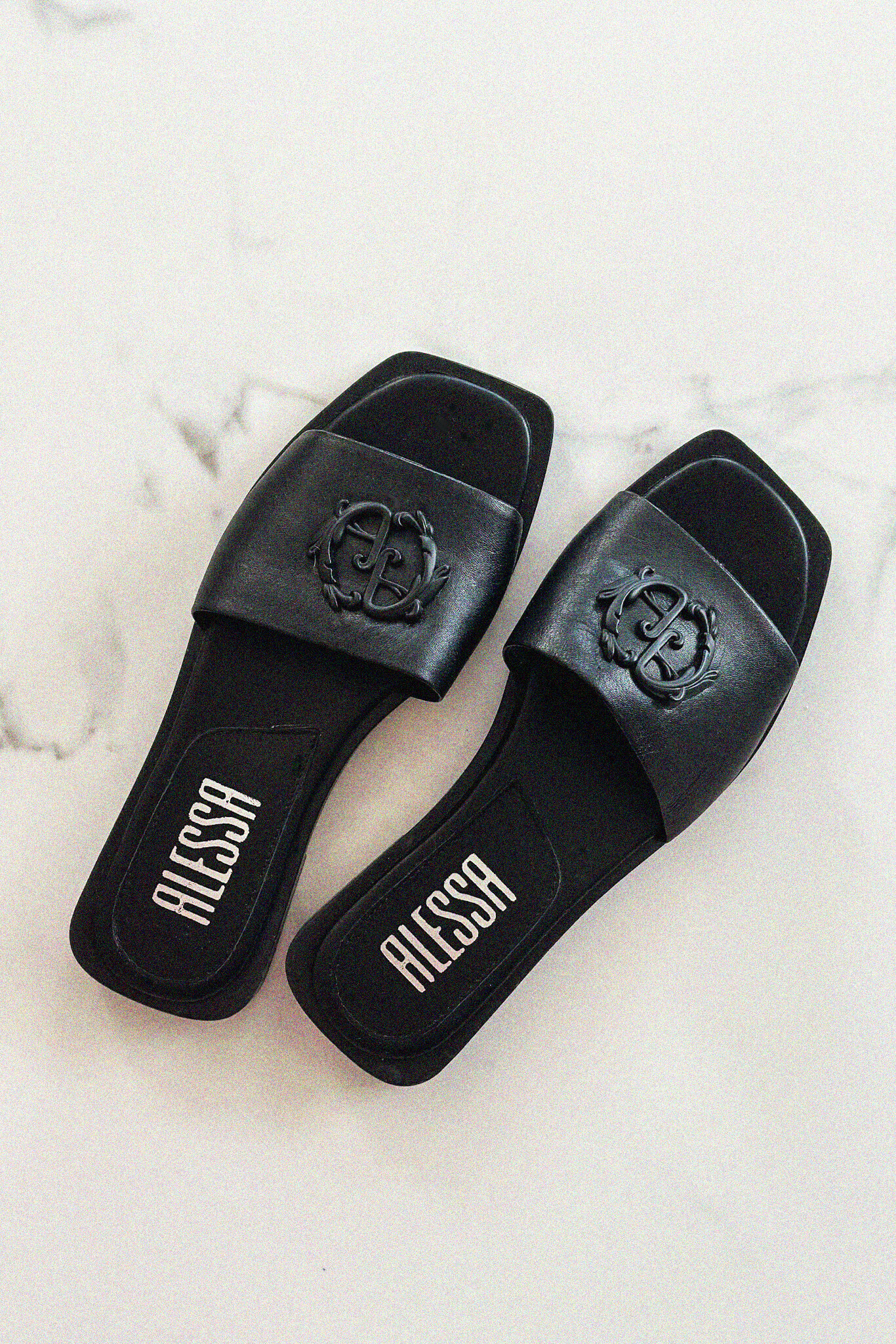Rococo Logo Papuci - All Black - Imagine 13