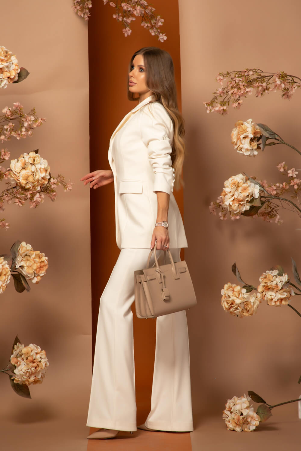 Old money Pantaloni - Soft Beige - Imagine 25