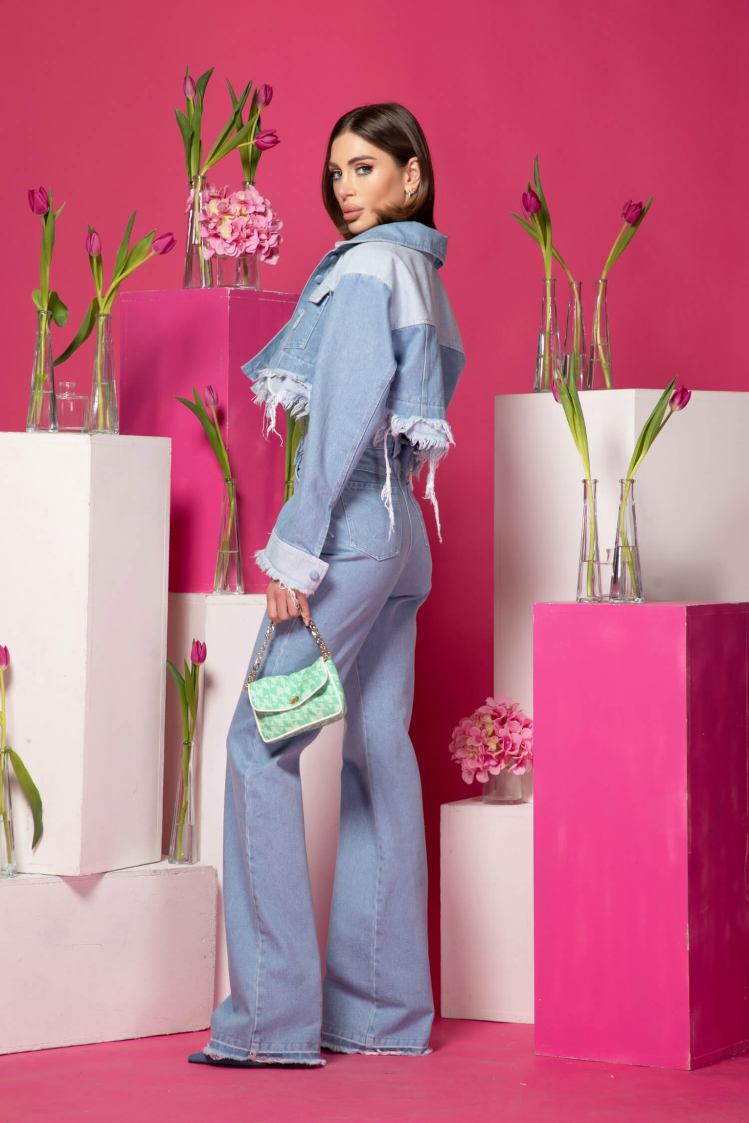 Fierce Femininity Blugi - Light Blue - Imagine 29