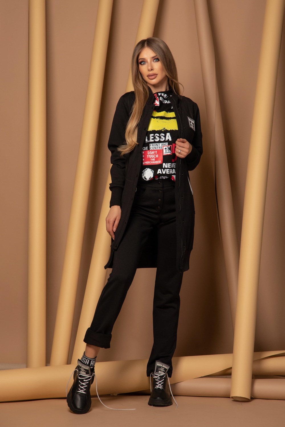 Dangerous Mix Tricou din Bumbac - Black - Imagine 11