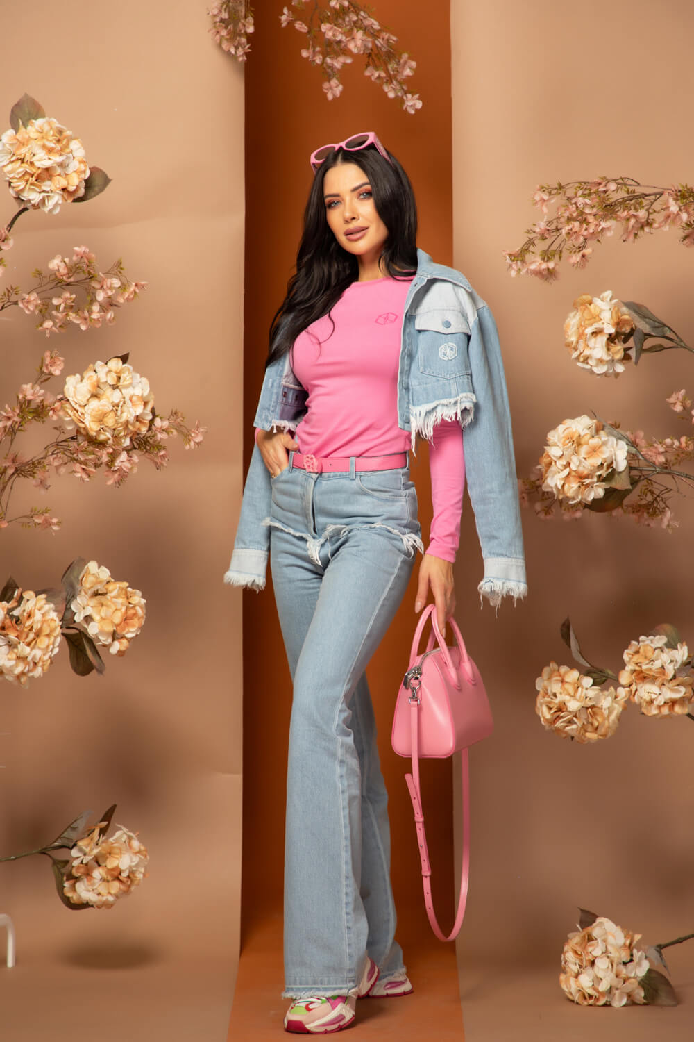 Flawless Flow Bluza cu Mâneci Lungi - Pink - Imagine 15