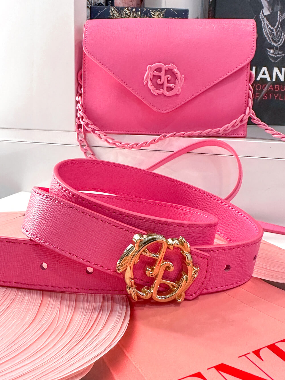 Rococo Logo Geanta - Candy Pink - Imagine 13