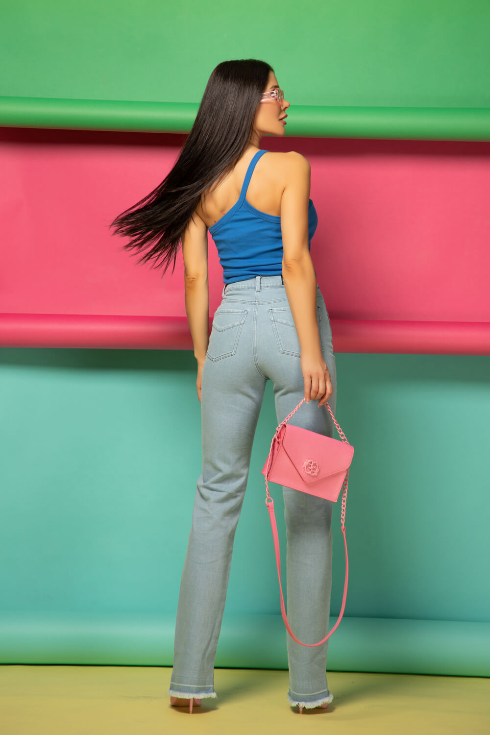 Woman In Love Top - Albastru - Imagine 9