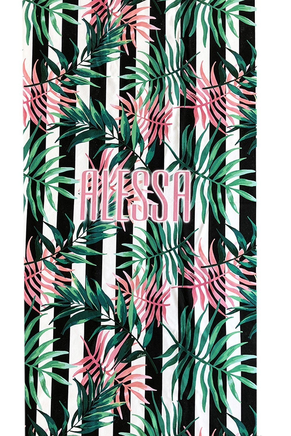 Prosop de plajă - pink tropic - Imagine 4