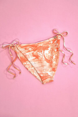 Trendsetter Icon Costum de baie bikini cu talie joasă - Orange