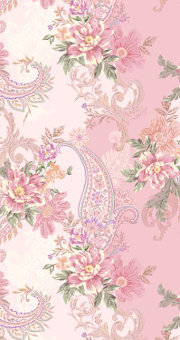 A Touch of Romance Prosop de plajă - Pink