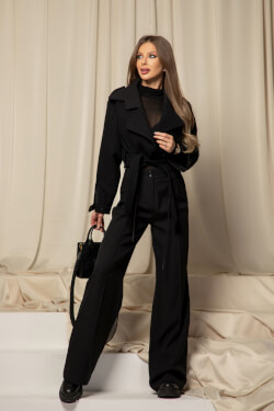 Casual Charm Pantaloni - Black