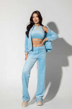 Plush Energy Pantaloni din pluș - Blue