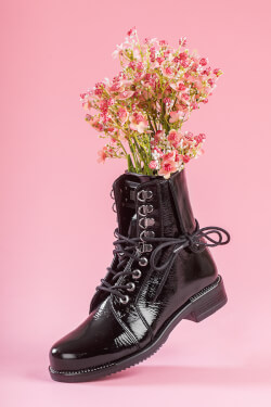 Perfect choice ghete din piele naturală