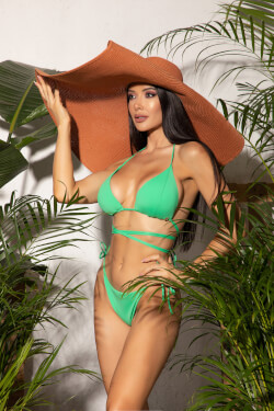 Ocean's Charm Bikini - Green