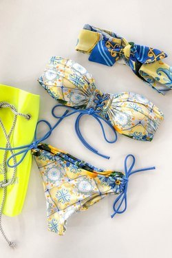 Take your crown Costum de baie bikini cu talie joasă