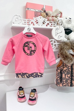 One more hug Alessa mini tunică - pink