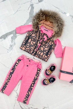 One more hug Alessa mini pantalon - roz