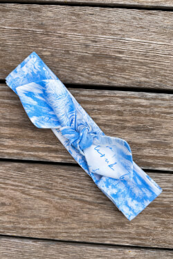 Trendsetter Icon Panglică de Păr - Blue