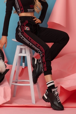 Real Deal Pantalon sport - negru