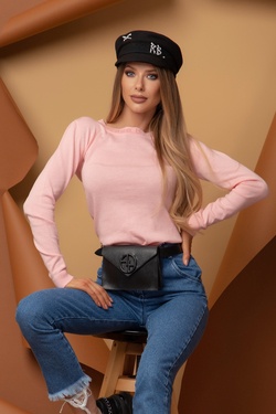 Sweet Disguise Pulover Din Tricot Fin - Sweet Pink