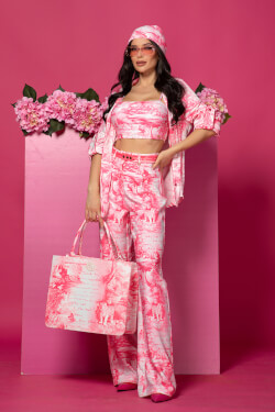 Trendsetter Icon Pantaloni Lung - Pink