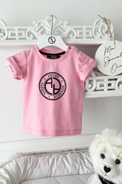 Always Invited Mini T-Shirt Cu Logo - Pink