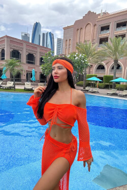 Summer Craze Fustă de Plajă - Orange