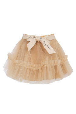 Ivory Magic Mini Fustă Tutu - Bej