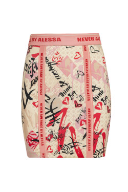 Love Power Beauty Fustă