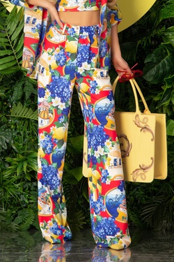 Paradise in Positano Pantaloni Lung