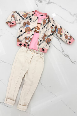 Best I Ever Had Mini Blugi lungi - Soft Beige