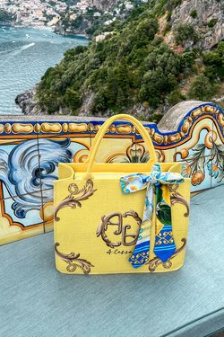 Alessa Rococo Geanta - Galben