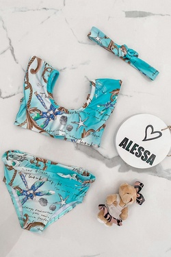 All I Want Is A Yacht mini bentiță - Aqua