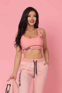 Body like summer Crop top - pudra