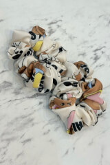 Too Cute To Handle Mini Scrunchie - 2 bucăți - Imagine 3