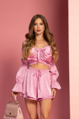 Urban Oasis Crop Top - Pink - Imagine 9