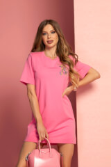 Alessa Royalty Rochie - T-Shirt - Pink - Imagine 10