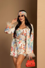 Sunset Sensation Ruffles Pantaloni Scurți - Imagine 15