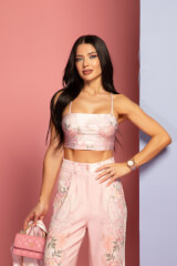 Test My Limits Crop Top - A Touch Of Romance - Pink - Imagine 8