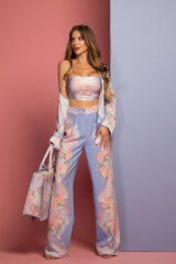 A Touch Of Romance Pantaloni Lungi - Blue - Imagine 12